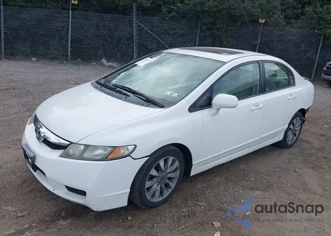 2009 Honda Civic Ex z USA, uszkodzony, nr VIN 2HGFA16889H317867